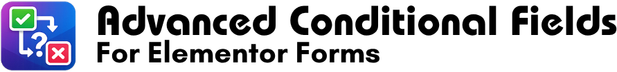 Advanced Conditional Fields for Elementor Forms logo