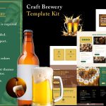 Craft Brewery - Beer & Brewery WordPress Elementor Template Kit