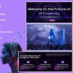 Imaginex – AI Image Generator Elementor Template Kit