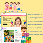 TinyPlay – Kids Preschool & Kindergarten Elementor Template Kit